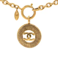 シャネル ココマーク 3847 ネックレス GP ゴールド