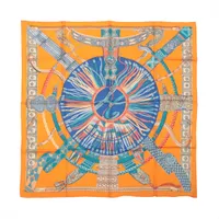 HERMES カレ90 FERRONNERIE 鉄細工 大判 スカーフ エルメス / HERMES スカーフエルメス / HERMES スカーフ カレ 90