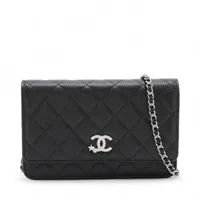 CHANEL シャネル 財布 キャビアスキン マトラッセ シャネル マトラッセ キャビアスキン チェーンウォレット