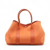 エルメス ガーデンパーティ36 PM トワルシェブロンxカントリー フー シルバー金具 □R:2014年