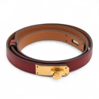 エルメス ケリー X:2016年 ベルト ヴォーエプソン レッド