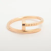 カルティエ ジュストアンクル SM リング 750(WG) 3.5g 49