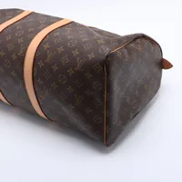 ルイヴィトン　キーポル50　モノグラム　ボストンバッグ　ブラウン ルイヴィトン LOUIS VUITTON キーポル50 モノグラム ボストン