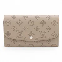 【極美品】ルイヴィトン マヒナ ポルトフォイユ イリス 長財布 二つ折り財布 LOUIS VUITTON ルイヴィトン 二つ折り財布 レディース マヒナ