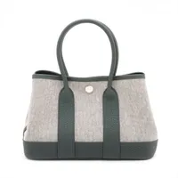 エルメス ネオガーデン23 トワルアッシュxネゴンダ エクリュxヴェールマングローブ シルバー金具 K:2025年