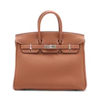 エルメス バーキン25 ルトゥルネ トゴ ゴールド シルバー金具 K:2025年