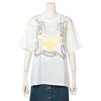 エルメス コットン Tシャツ 42 レディース ホワイト 5H4639DX パル