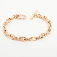 エルメス シェーヌダンクルTPM ブレスレット 750(PG) 21.2g