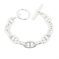 エルメス シェーヌダンクルGM ブレスレット 12コマ 925 67.0g シルバー