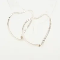Tiffany ティファニー　オープンハート　ピアス　両耳 VINTAGE TIFFANY&Co./ティファニー】Open heart pierce chain(両