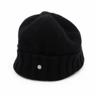 シャネル スポーツライン ニットキャップ カシミヤ アイボリー