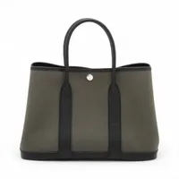 エルメス ガーデンパーティTPM ネゴンダ ブラック シルバー金具