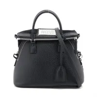 美品Maison Margiela5AC ハンドバック2wayクロコ型押し