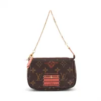 ヴィトン モノグラム ミニポシェットアクセソワール M58009 ブラウン