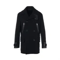 ドルチェ・アンド・ガッバーナ ウールコート サイズ48 ドルチェ&ガッバーナ ウール×アンゴラ チェスターコート 48