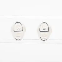 ジョージジェンセン ピアス(両耳用) 750 7.1g フォーゲットミー