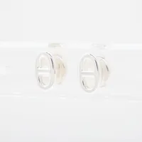 エルメス シェーヌダンクル ピアス(両耳用) 925 1.8g シルバー