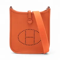 エルメス エヴリン16 TPM トリヨンクレマンス オレンジミニアン シルバー金具 B:2023年