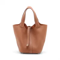 エルメス ピコタンロック18 PM トリヨンクレマンス ゴールド シルバー金具 W:2024年