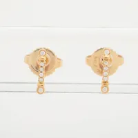 ティファニー　フルール　ド　リス　ステムピアス TIFFANY＆Co.】ティファニー『K18PG フルール ド リス ステム