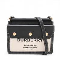 バーバリー TB ローラ レザー チェーンショルダーバッグ