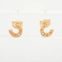 クロムハーツ タイニーE CHプラス ドロップピアス 素材表記なし