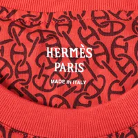 エルメス シェーヌダンクル 24SS コットン Tシャツ 36