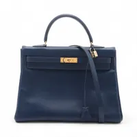 エルメス ケリー32 アリゲーター ヒマラヤ ゴールド金具 ○Y:1995年