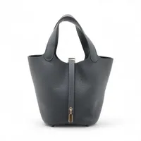 エルメス ピコタンロック18 PM トリヨンクレマンス グリミスティ ゴールド金具 W:2024年