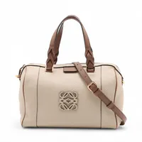 LOEWE フスタ25 2way ショルダーバッグ ミニボストン アナグラム 楽天市場】ロエベ Loewe フスタ25 2WAYボストンバッグ