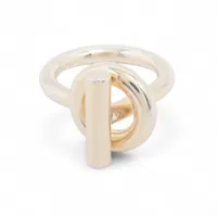 エルメス エシャペ リング 51 925 9.9g シルバー