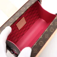 ヴィトン×村上隆 LV × TM プティット マル M13667 ブラウン 227 RFID 