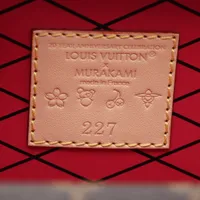 ヴィトン×村上隆 LV × TM プティット マル M13667 ブラウン 227 RFID 