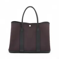 エルメス ガーデンパーティ36 PM トワルミリタリーxネゴンダ パープルxブラック D:2019年