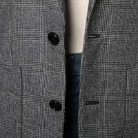 セリーヌ 24SS ウール テーラードジャケット 34 レディース