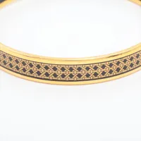 ⭐良品⭐エルメス GP エマイユ バングル 楽天市場】【中古】エルメス バングル エマイユ GP 扇子柄 七宝