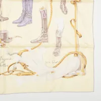 HERMES エルメス カレ90 Propos de Bottes 美品 エルメス カレ90 A propos de Bottes ブーツついて スカーフ