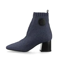 エルメス ファンク レザー ショートブーツ 35.5 レディース
