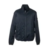 PRADA ナイロン切り替え カーディガン 48 中古・古着通販】PRADA (プラダ) ウール×ナイロンカーディガン