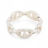 エルメス シェーヌダンクル アンシェネ リング 59 925 6.2g シルバー