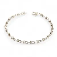 【美品】Tiffany マイクロリンク　ブレスレット　925 ティファニー ハードウェア マイクロリンク ブレスレット 925 6.8g