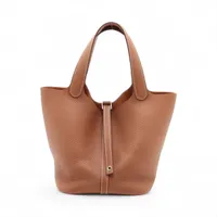 エルメス ピコタンロック22 MM トリヨンクレマンス ゴールド シルバー金具 W:2024年