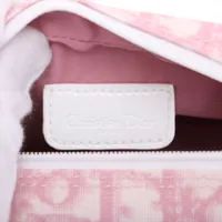 ディオール トロッター PVC×レザー ポーチ ピンク A3886174