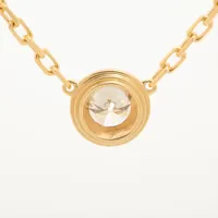 カルティエ ダムール LM ダイヤ ネックレス 750(YG) 3.0g