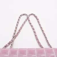 シャネル　専用 シャネル ニュートラベルライン キャンバス シングルフラップ