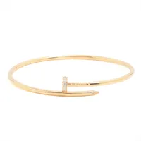 カルティエ ダムール SM ダイヤ ブレスレット 750(YG) 2.2g A2588290