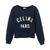 CELINE セリーヌ スウェットワンピース CELINE セリーヌ ワンピース LAVALLIERE ブラック レディース
