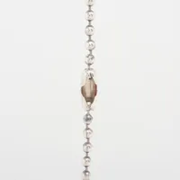 Chrome Hearts 1ball tiny CH cross Necklace 925 13.0g Comes