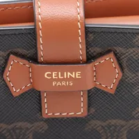 セリーヌ トリオンフキャンバス スモールストラップウォレット