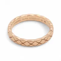 シャネル ココクラッシュ リング 750(PG) 3.9g 53 J11785